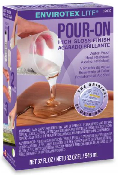 Pour on High Gloss Finish kit - EnviroTex Lite - Image 3