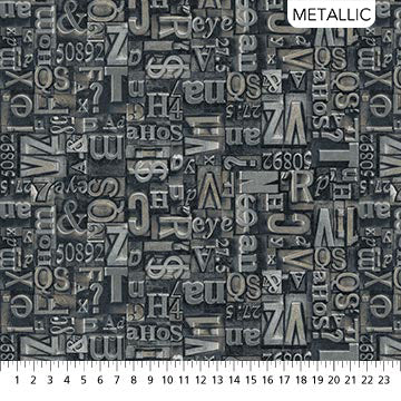 Heavy Metal - Stonehenge - 45" - 100% Cotton - Image 4