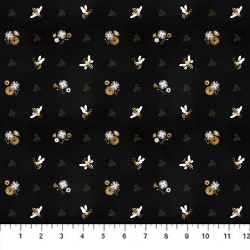 Honey Bloom - 45" - 100% Cotton - Image 2