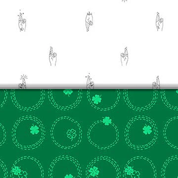 Lucky Charms Basics - 45" - 100% Cotton