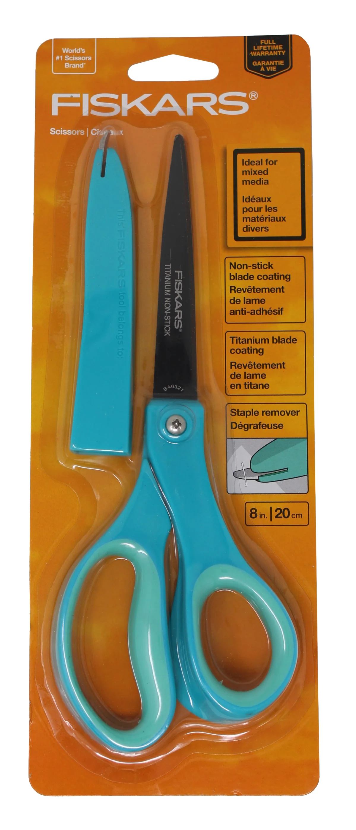 8" Multi-Purpose Scissors with Sheath - Fiskars - Image 4