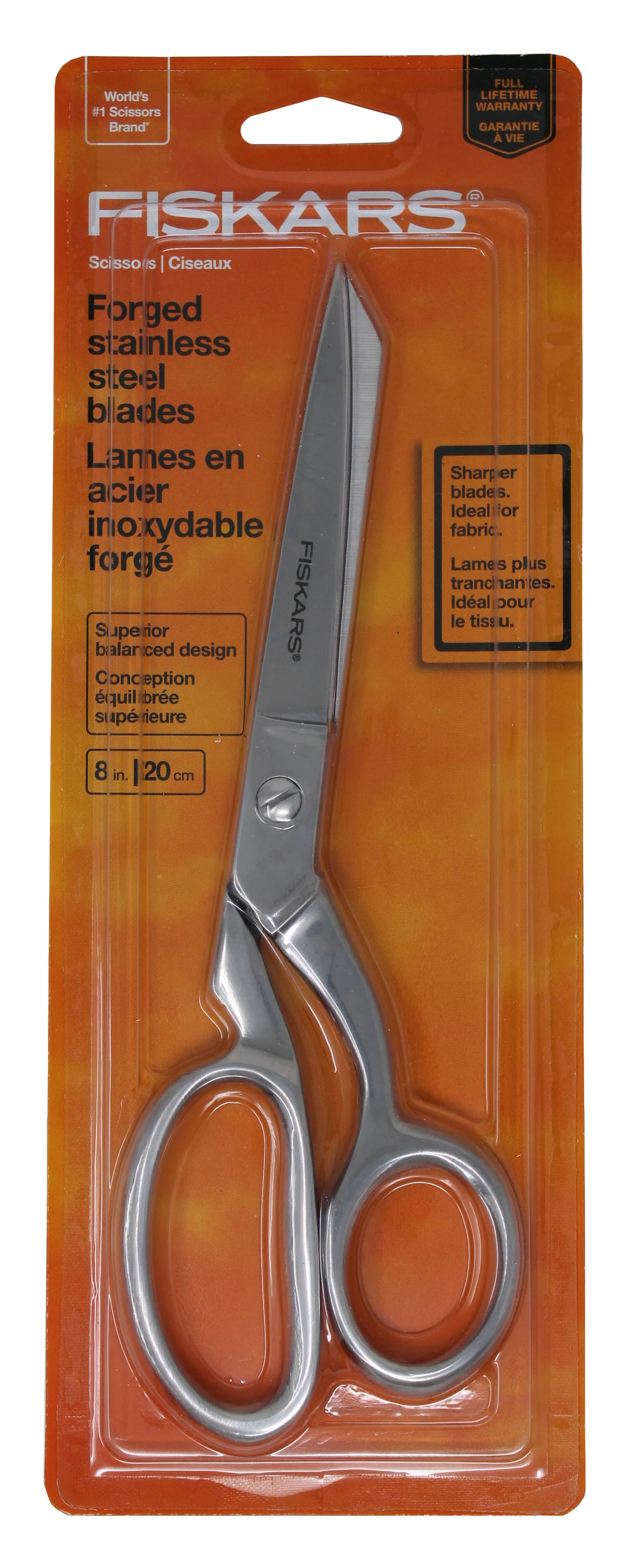 Stainless Steel 8" Forged Scissors - Fiskars - Image 2