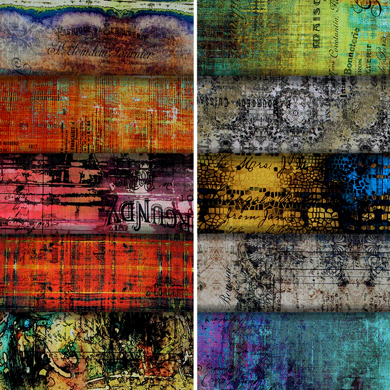 Abandoned II - 44" - 100% Cotton - Tim Holtz