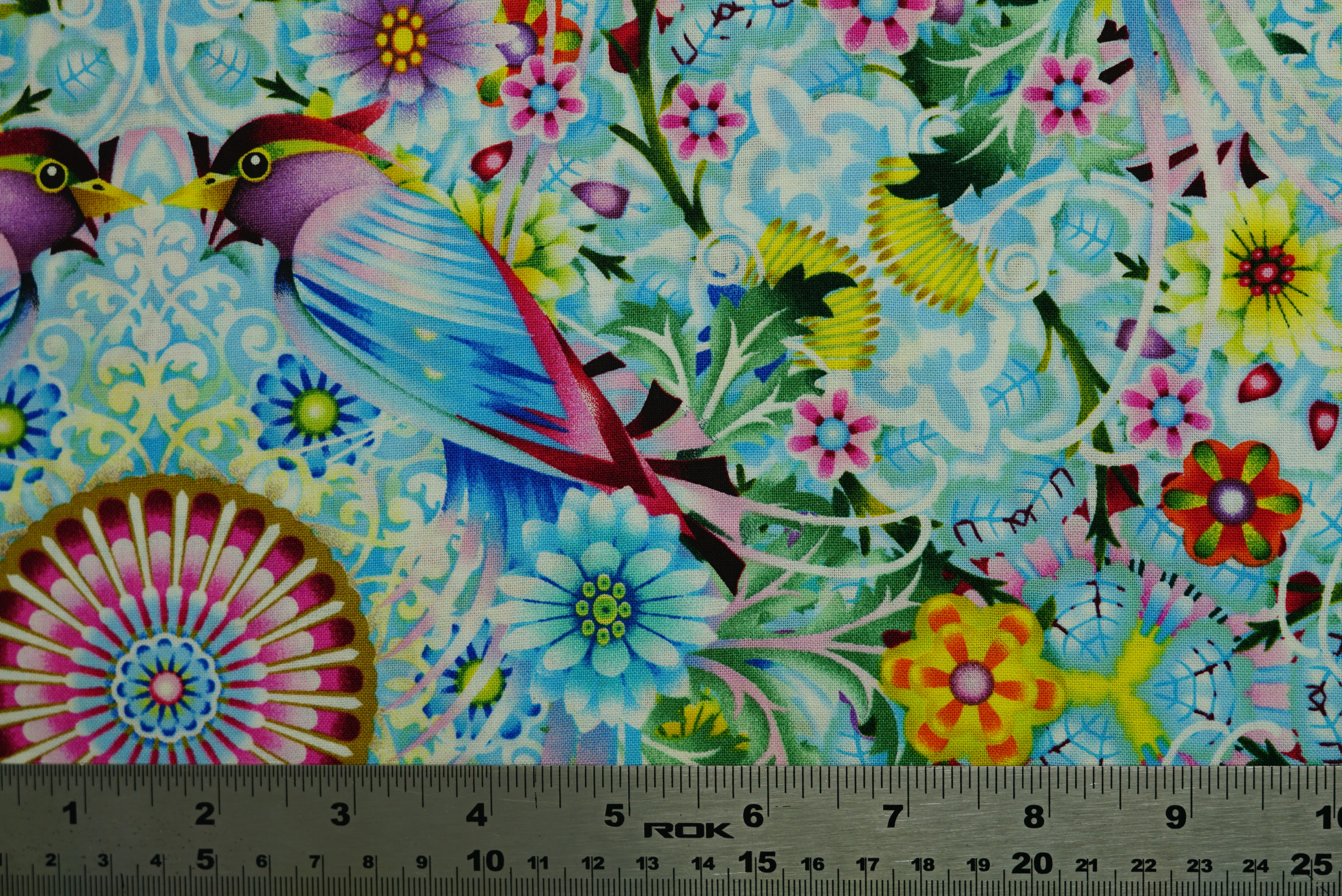 Birds in Paradise - 44/45" - 100% Cotton - Image 6