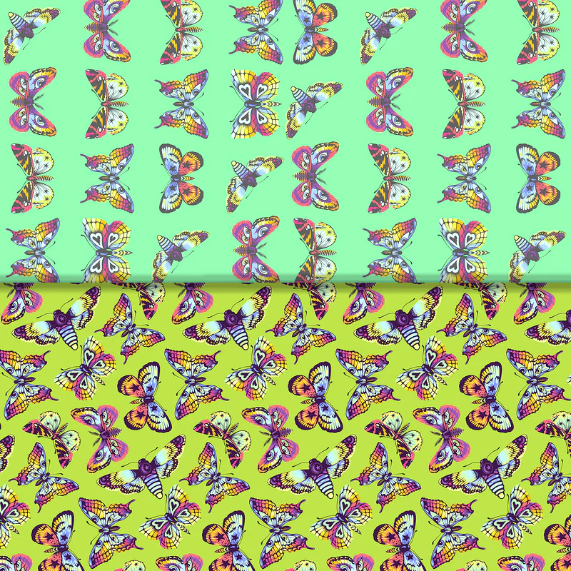 Butterfly Kisses - 45" - 100% Cotton