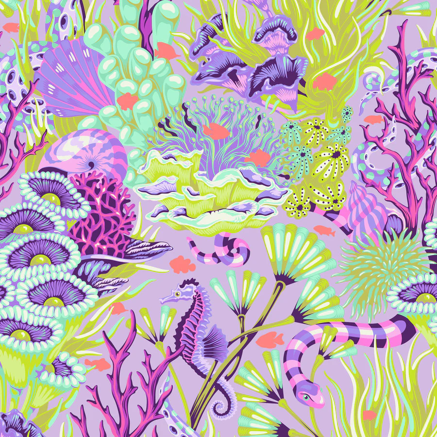 Floral Reef - 44/45" - 100% cotton - Image 6