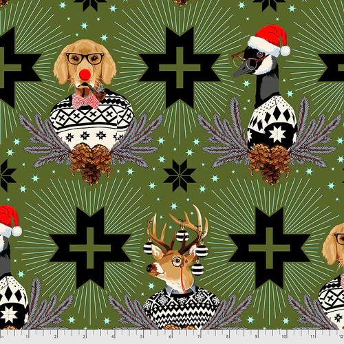 Holiday Homies - 45" - 100% Cotton Flannel - Image 3