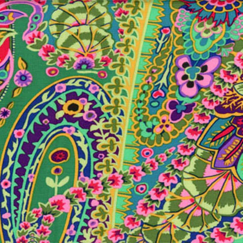 Paisley Jungle - 45" - 100% Cotton - Kaffe Fassett Collective - Image 2
