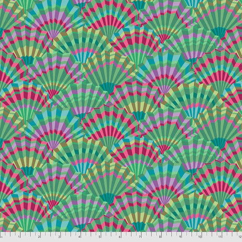 Paper Fans - 45" - 100% Cotton - Kaffe Fassett Collective - Image 3