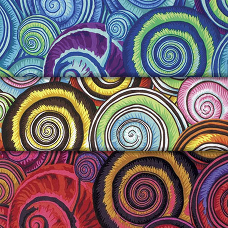 Spiral Shells - 45" - 100% Cotton - Kaffe Fassett Collective