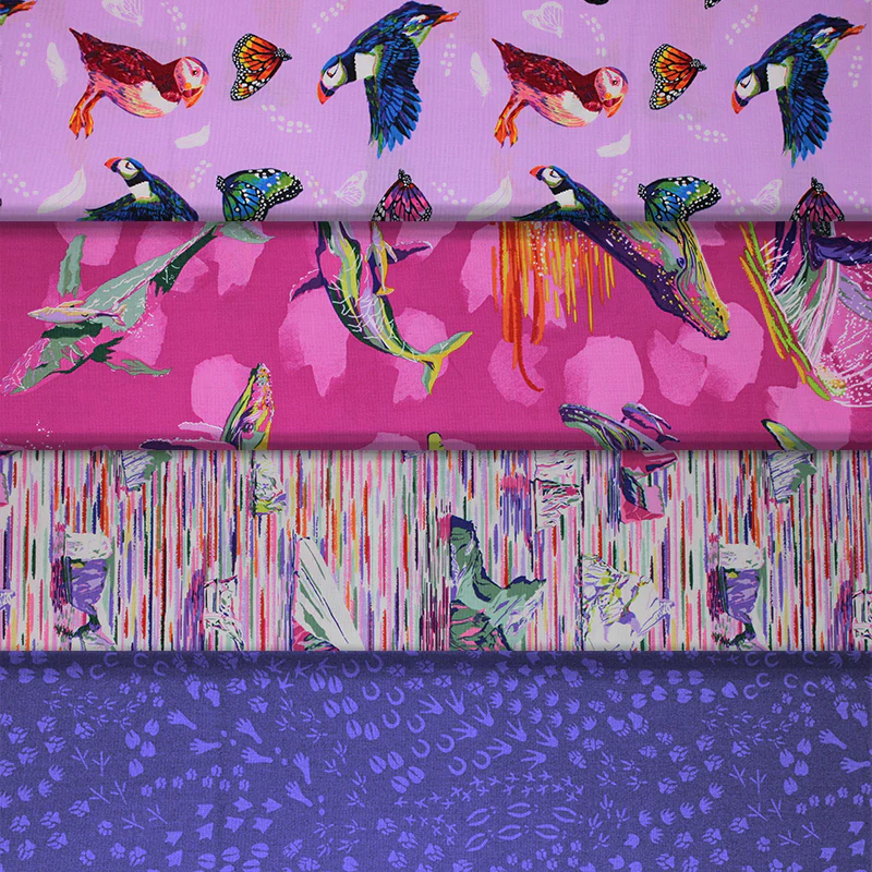Migration - 44" - 100% Cotton - Lorrine Turner