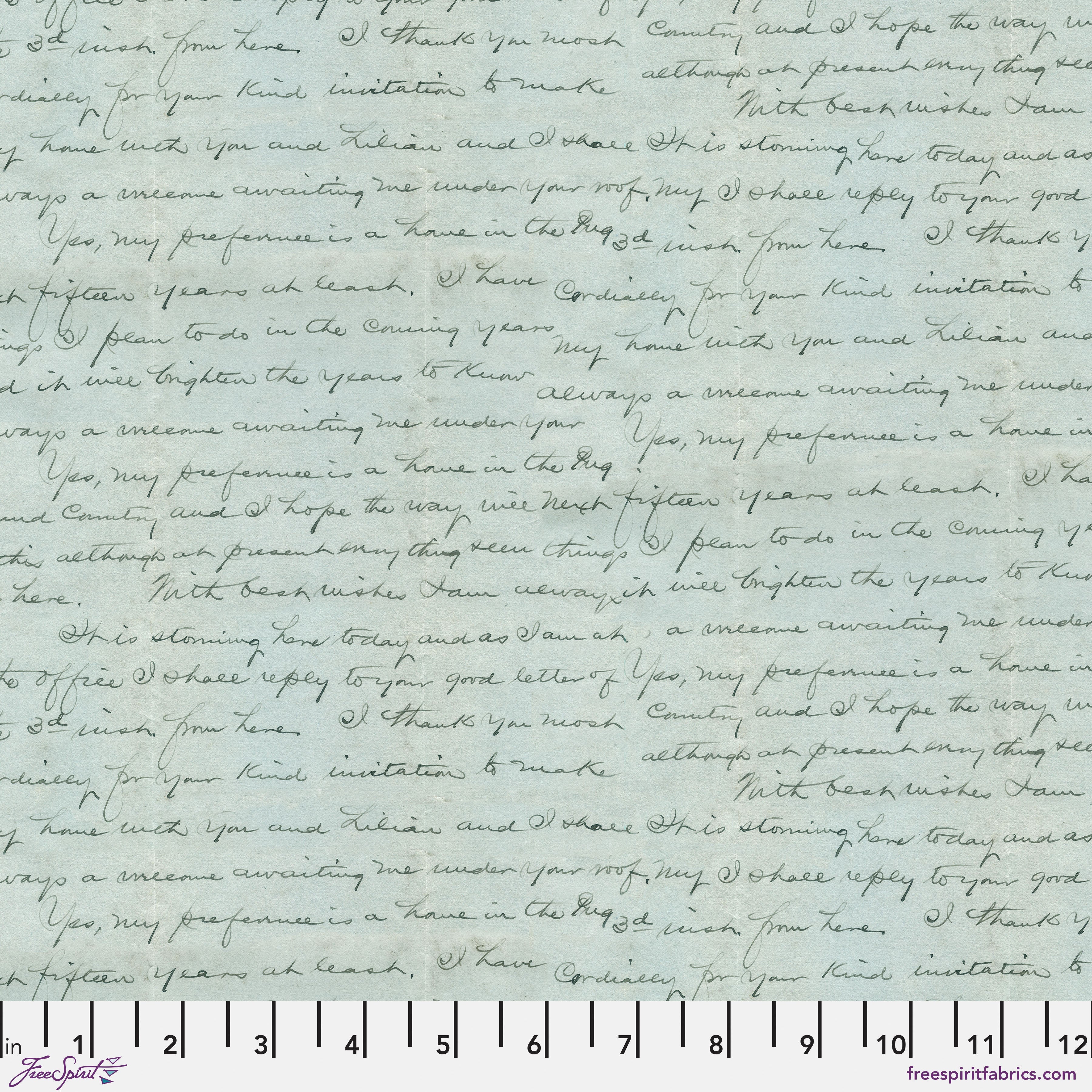 Palette Blue - 44" - 100% cotton - Tim Holtz - Image 11
