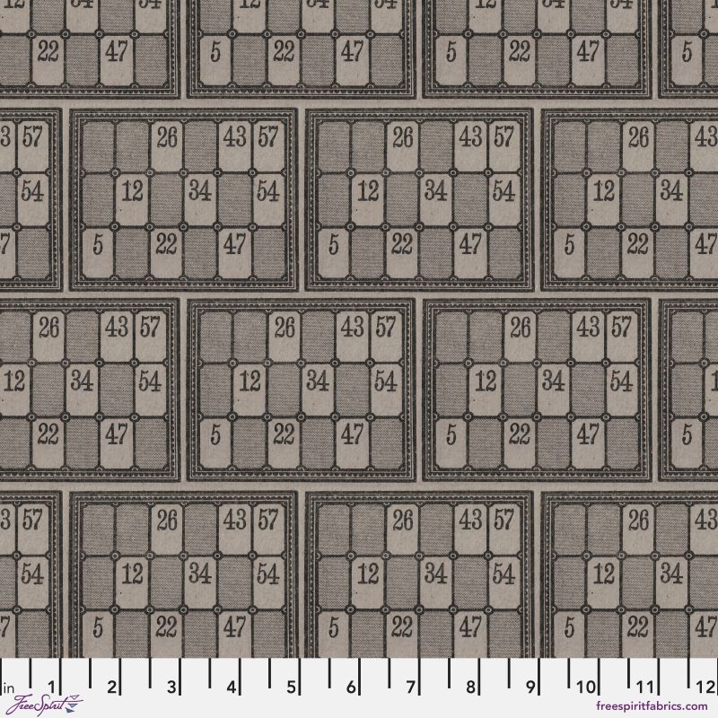 Palette Charcoal - 44" - 100% cotton - Tim Holtz - Image 15