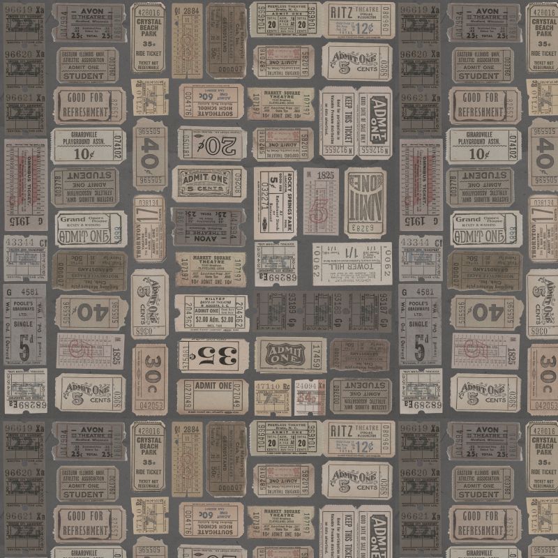 Palette Charcoal - 44" - 100% cotton - Tim Holtz - Image 6