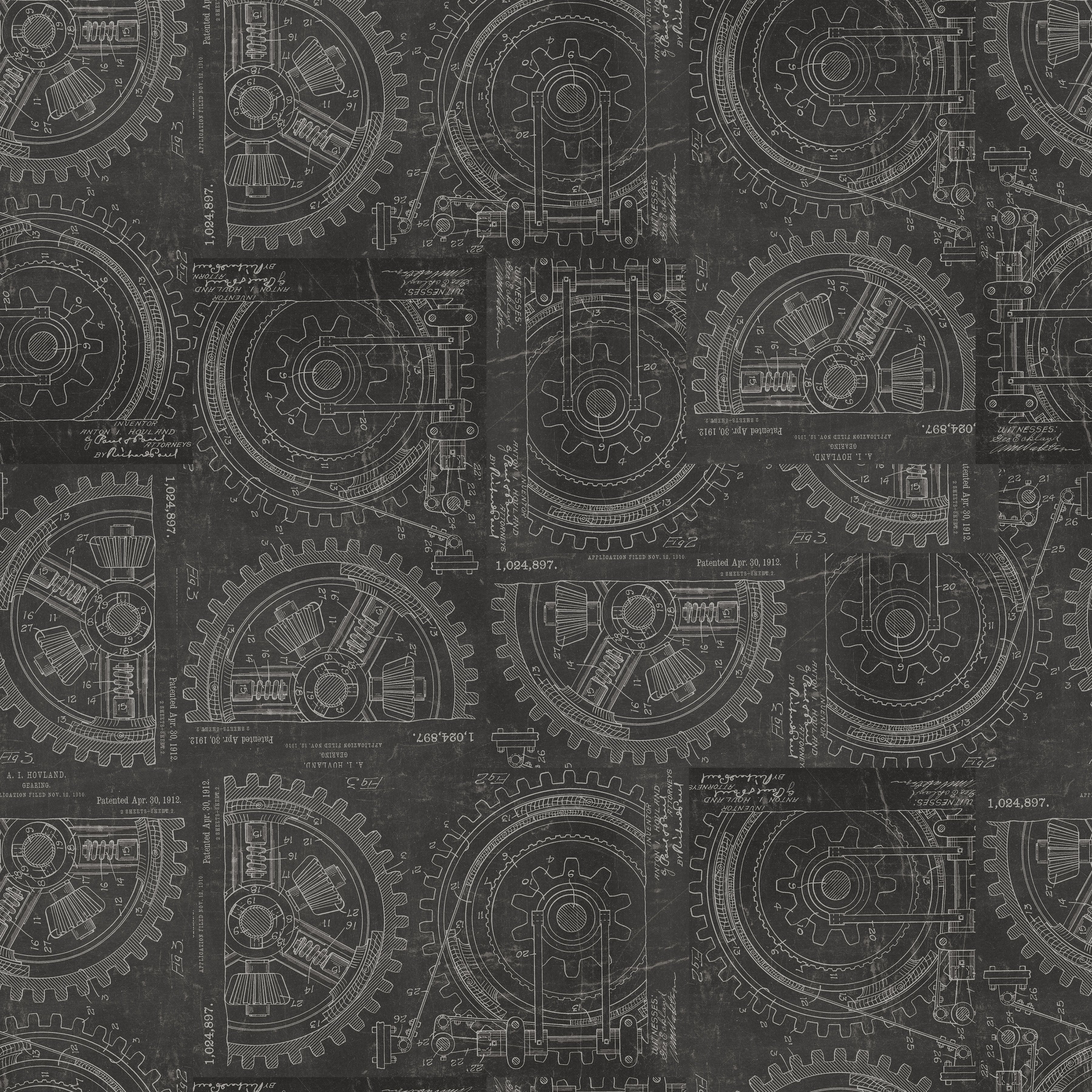 Palette Neutral - 44" - 100% cotton - Tim Holtz - Image 12