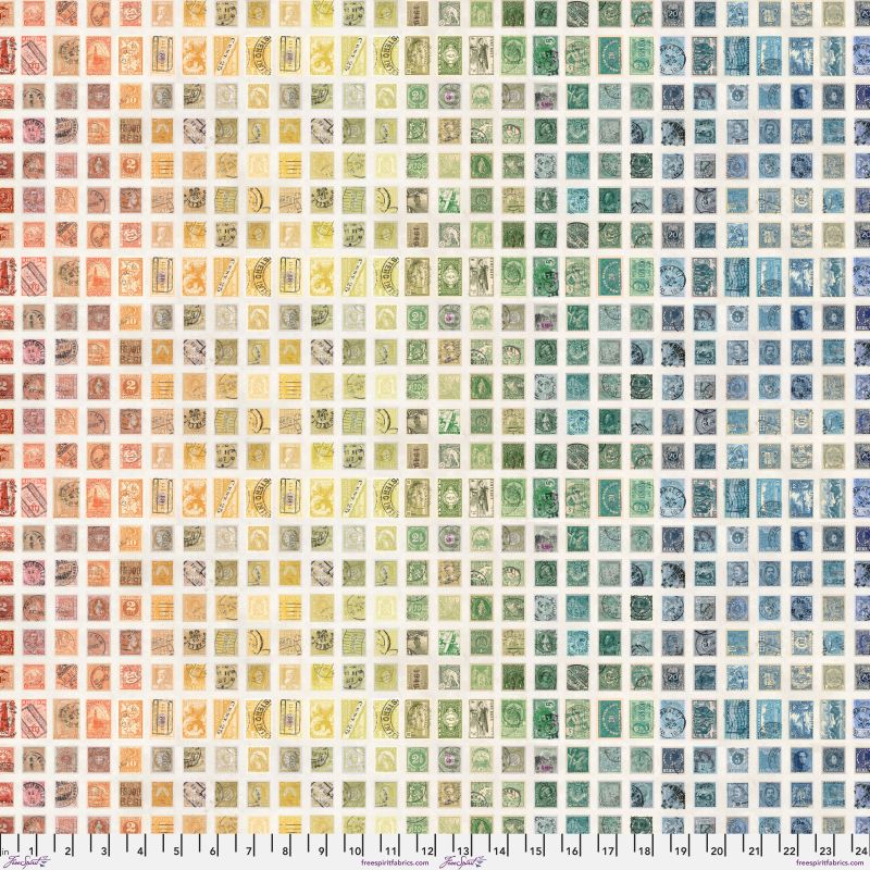 Palette Multi - 44" - 100% cotton - Tim Holtz - Image 5