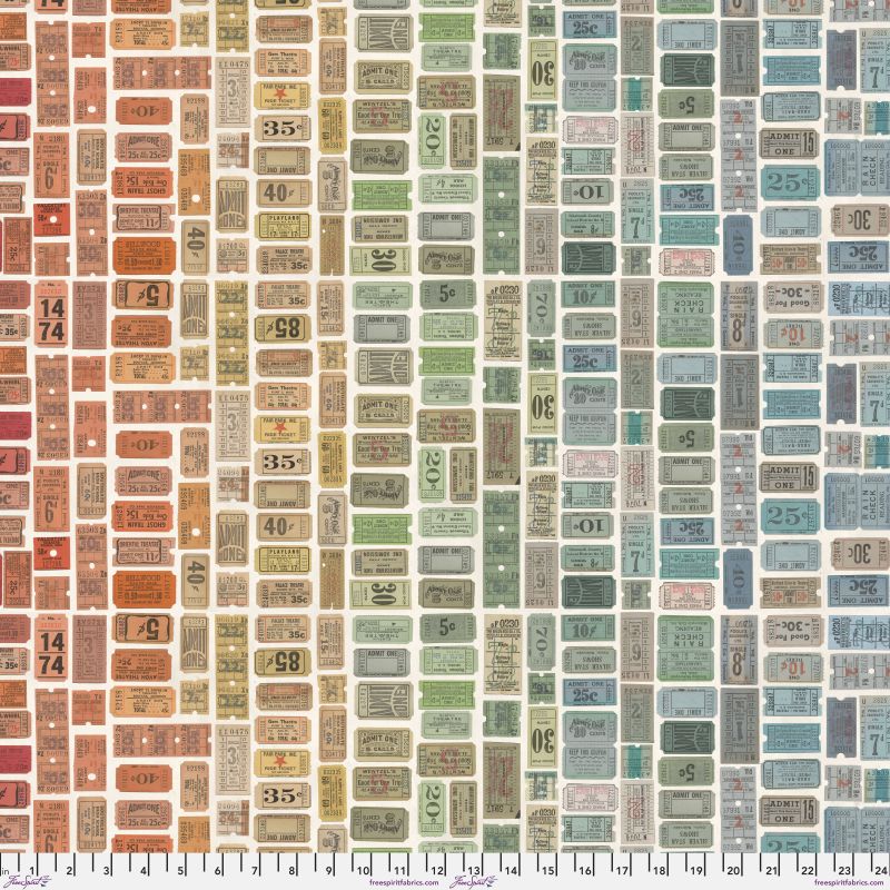 Palette Multi - 44" - 100% cotton - Tim Holtz - Image 7