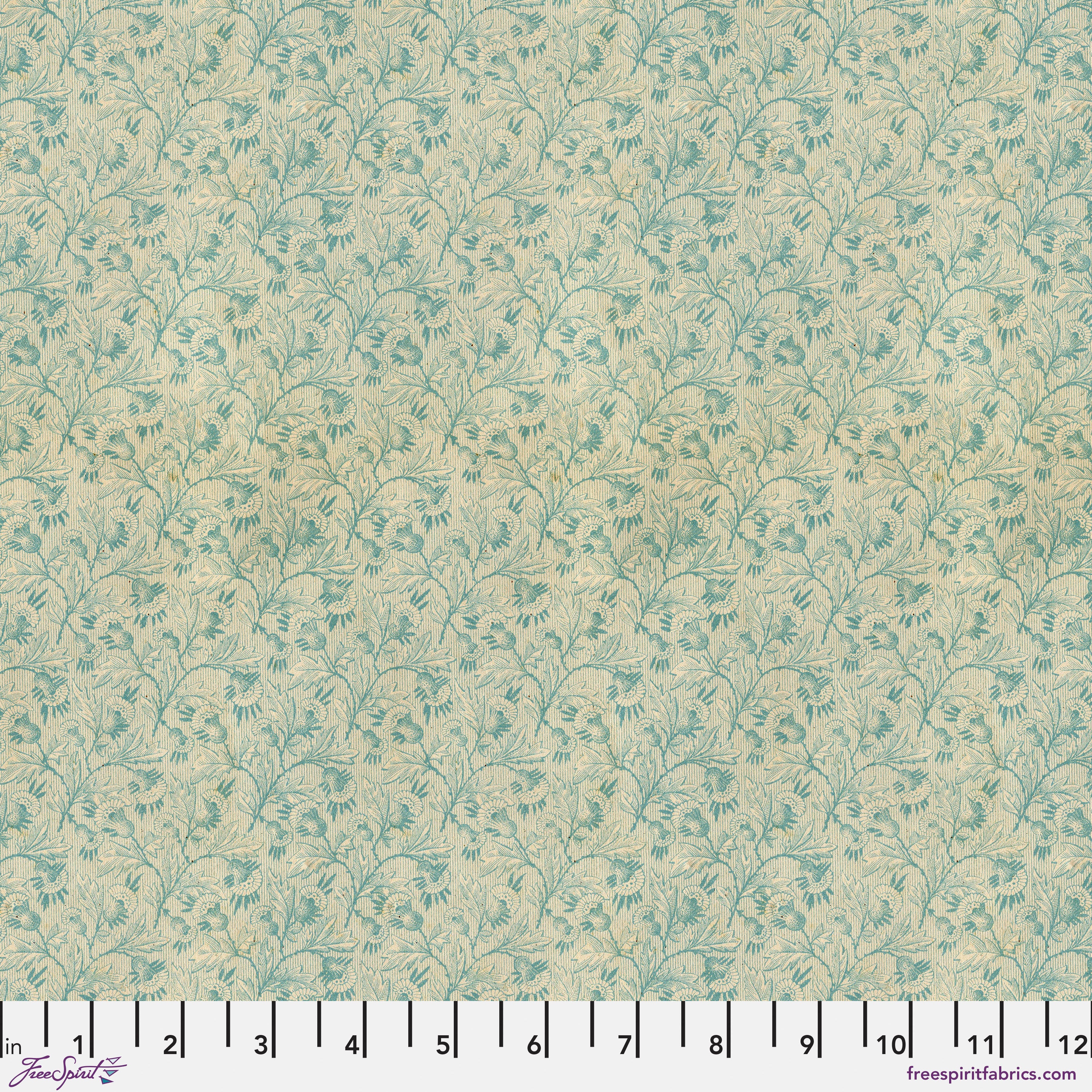 Palette Teal - 44" - 100% cotton - Tim Holtz - Image 19