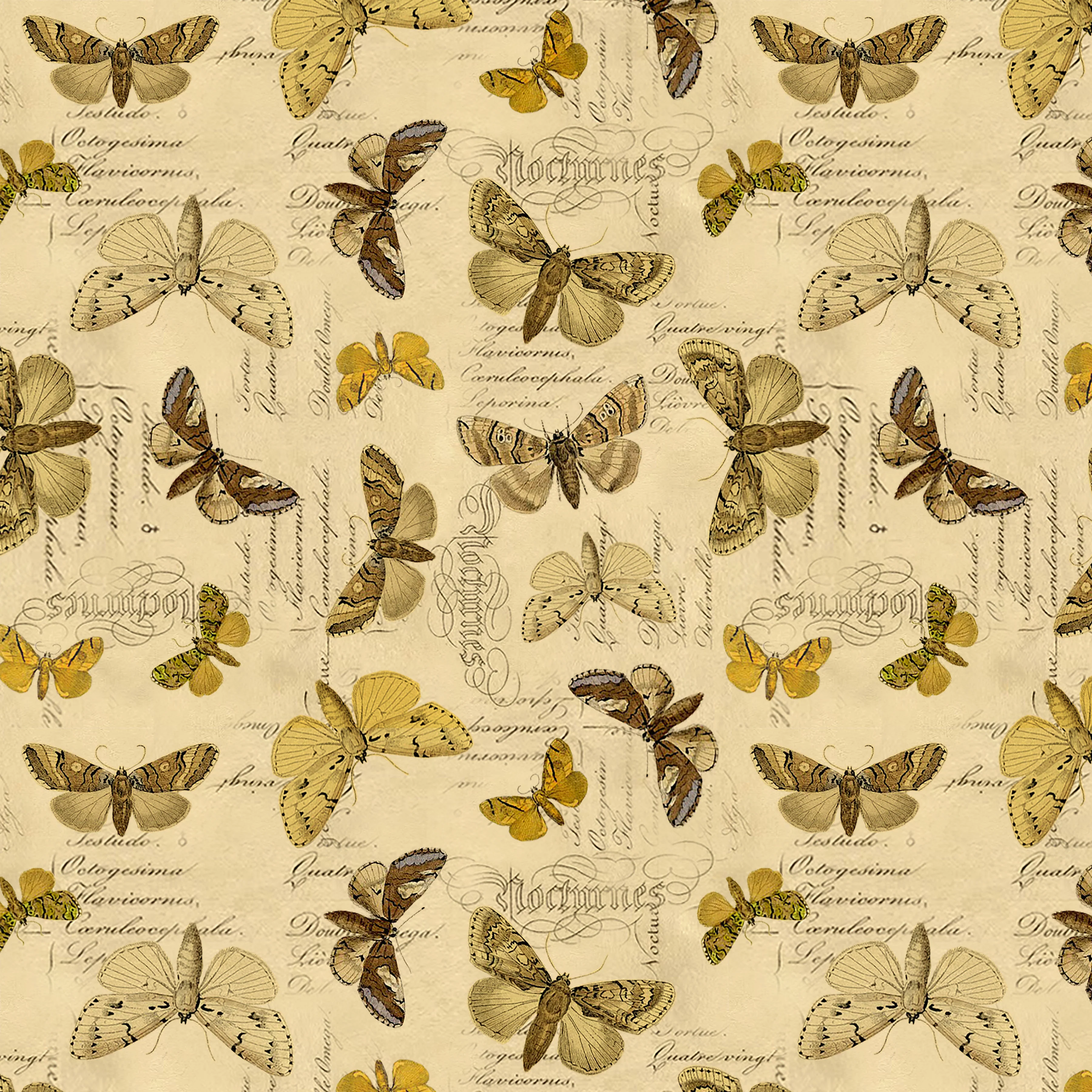 Palette Yellow - 44" - 100% cotton - Tim Holtz - Image 10