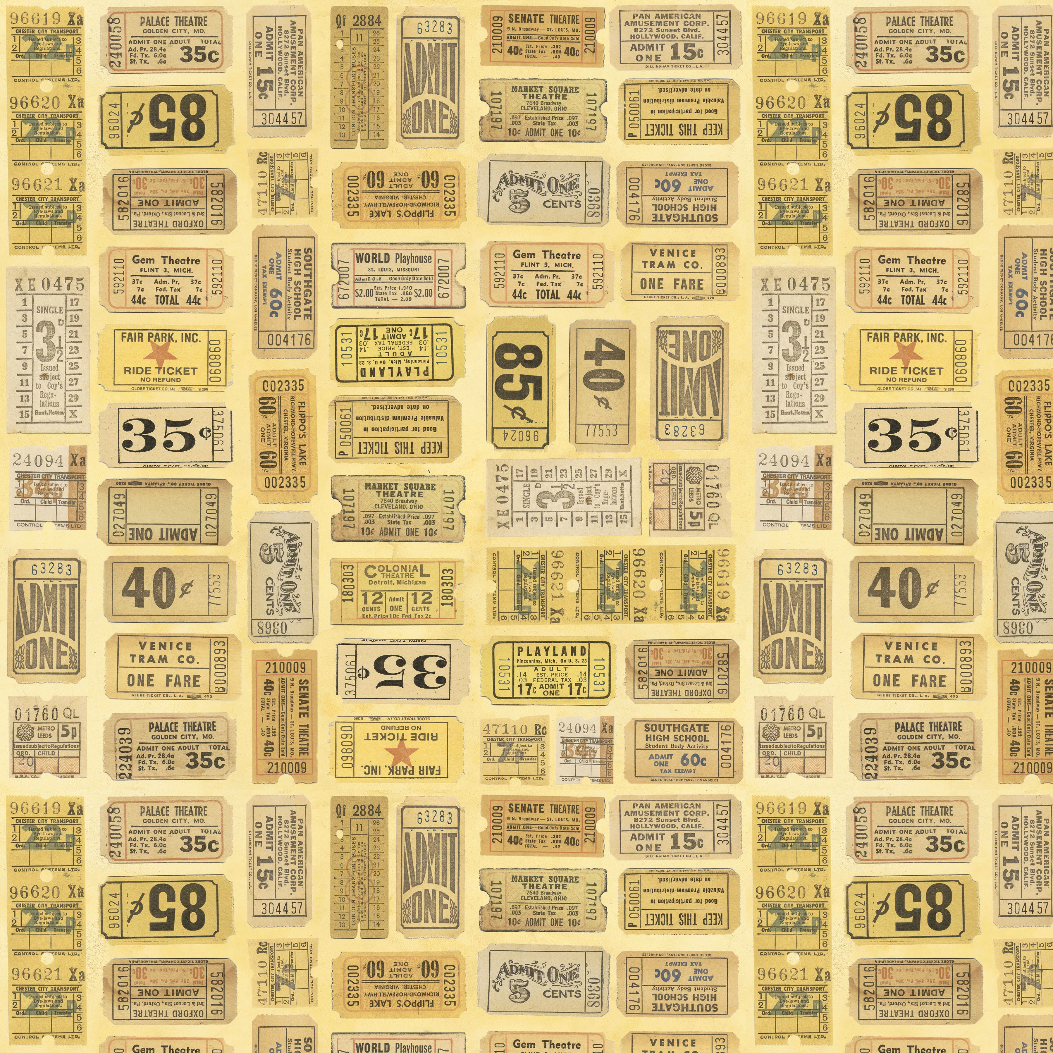 Palette Yellow - 44" - 100% cotton - Tim Holtz - Image 6