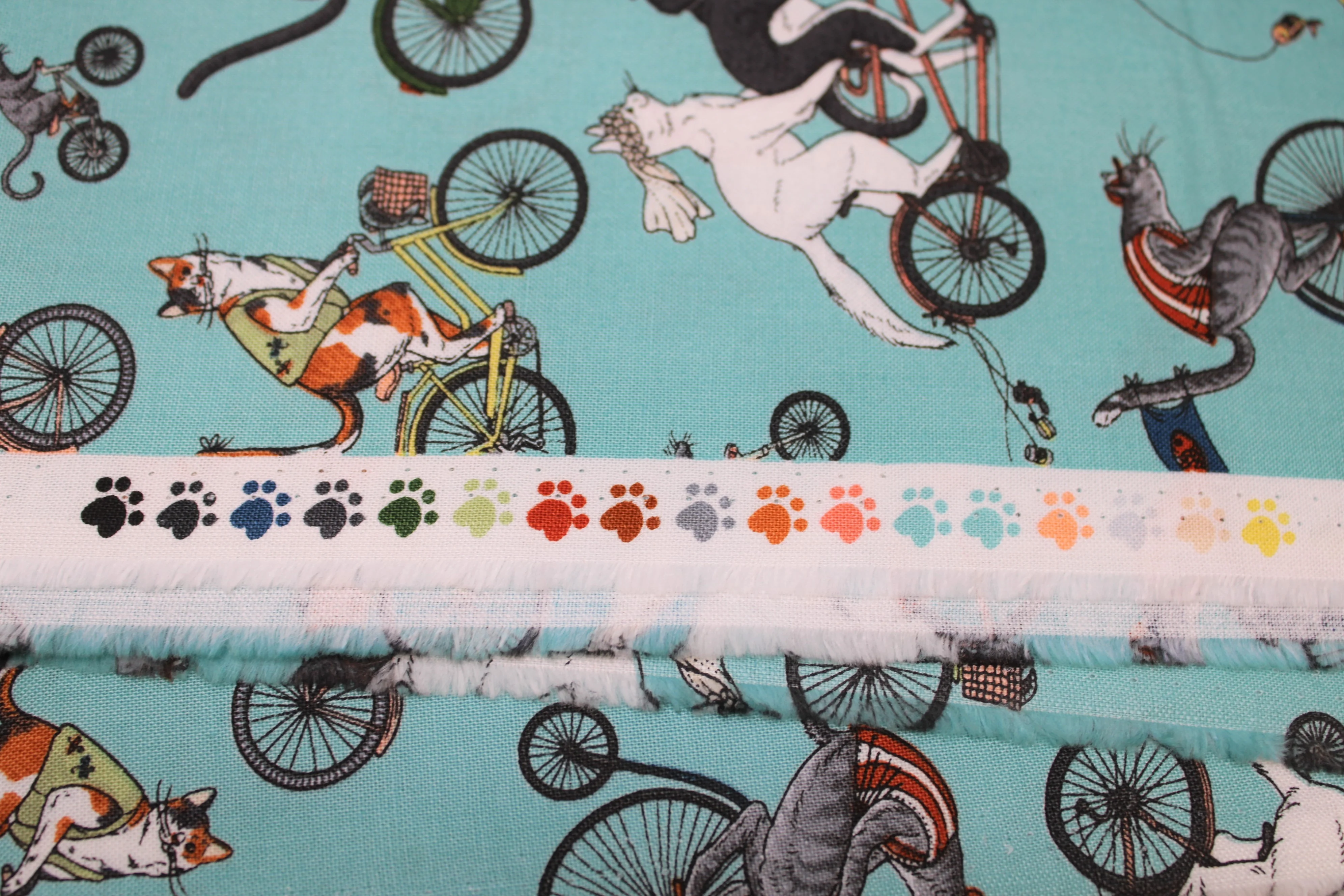 Cat Tales - 44" - 100% Cotton - Rachel Hauer - Image 7