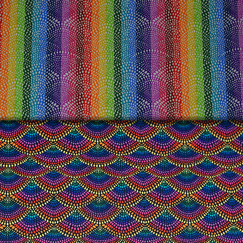 Scalloped Hills - 44/45" - 100% Cotton