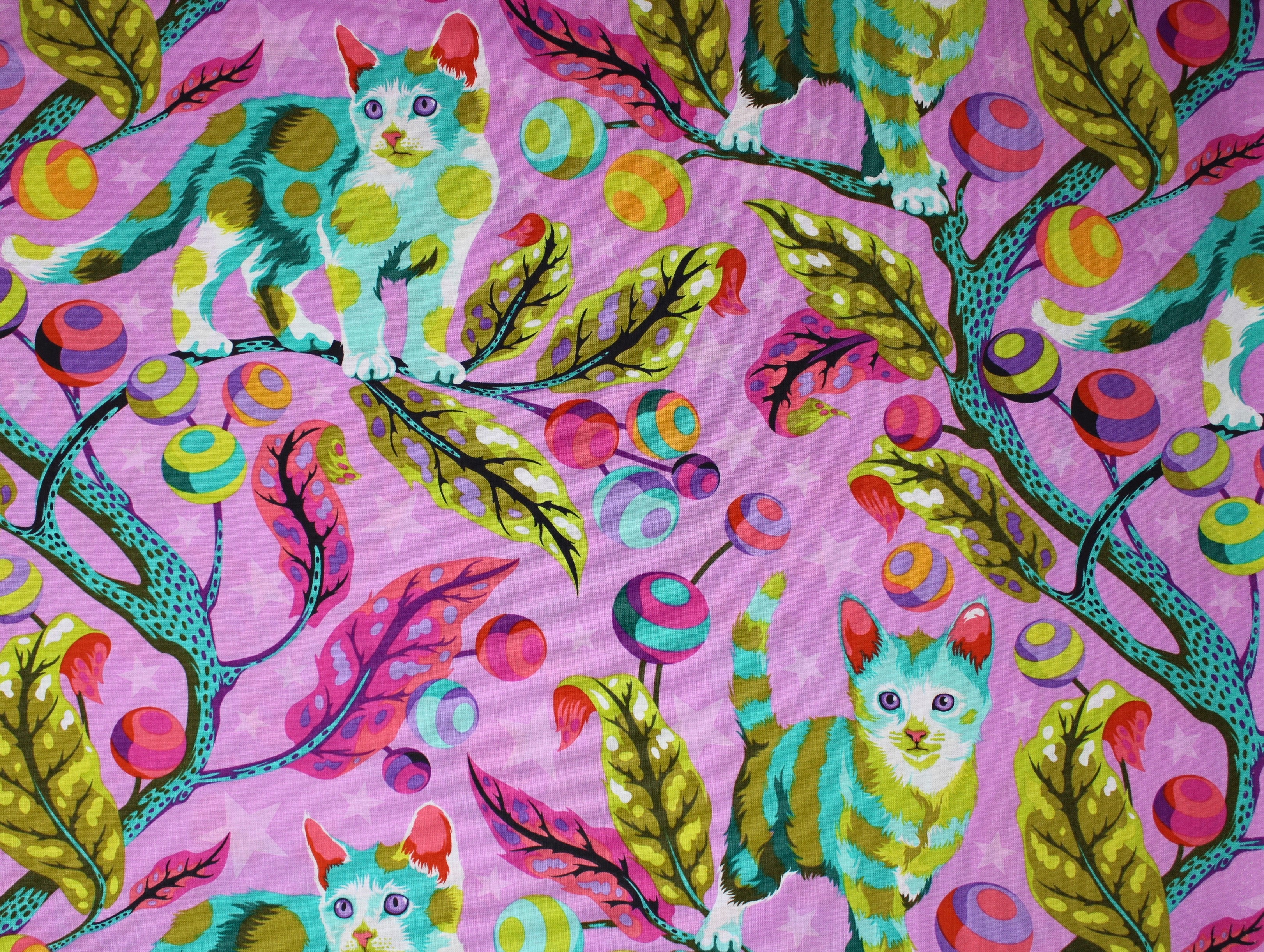 Tabby Road Dejà Vu - 45" - 100% cotton - Tula Pink - Image 23
