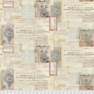 Foundations - 45" - 100% Cotton - Tim Holtz - Image 25