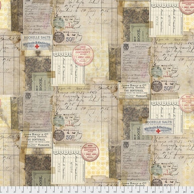 Foundations - 45" - 100% Cotton - Tim Holtz - Image 29