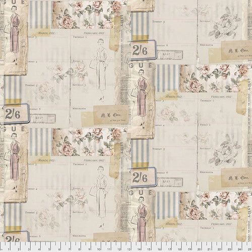 Foundations - 45" - 100% Cotton - Tim Holtz - Image 36