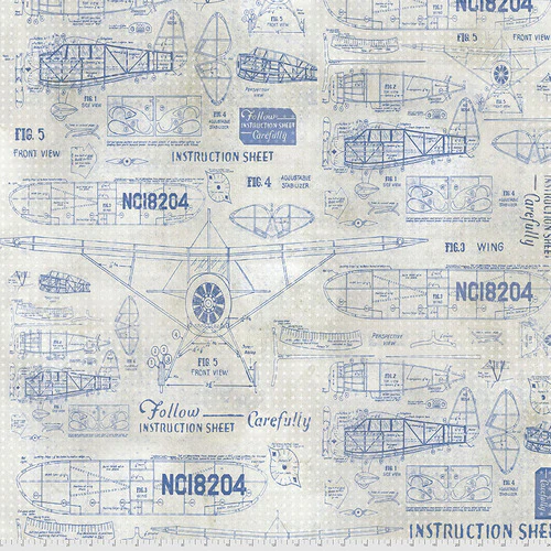Foundations - 45" - 100% Cotton - Tim Holtz - Image 42