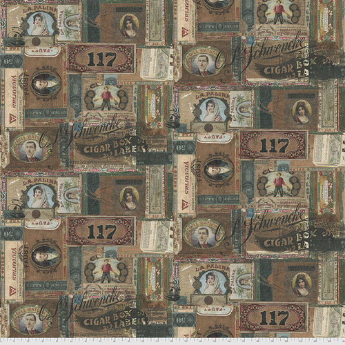 Foundations - 45" - 100% Cotton - Tim Holtz - Image 43