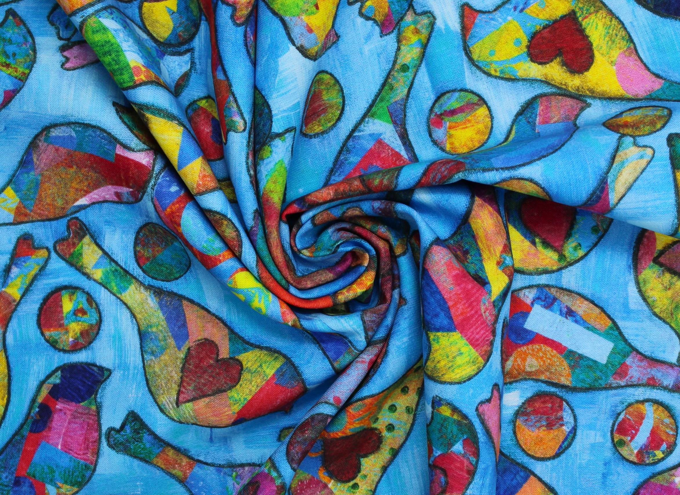 UP UP & AWAY - 45" - 100% cotton - Image 9