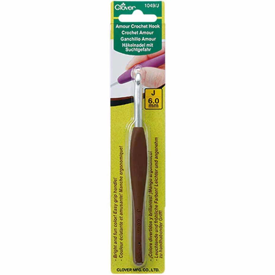 Amour Crochet Hooks - Soft grip - Clover - 2.25mm-15mm - Image 11