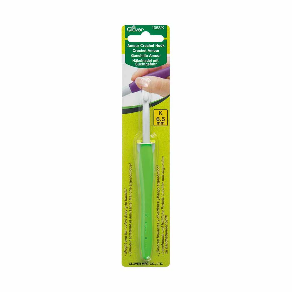 Amour Crochet Hooks - Soft grip - Clover - 2.25mm-15mm - Image 12