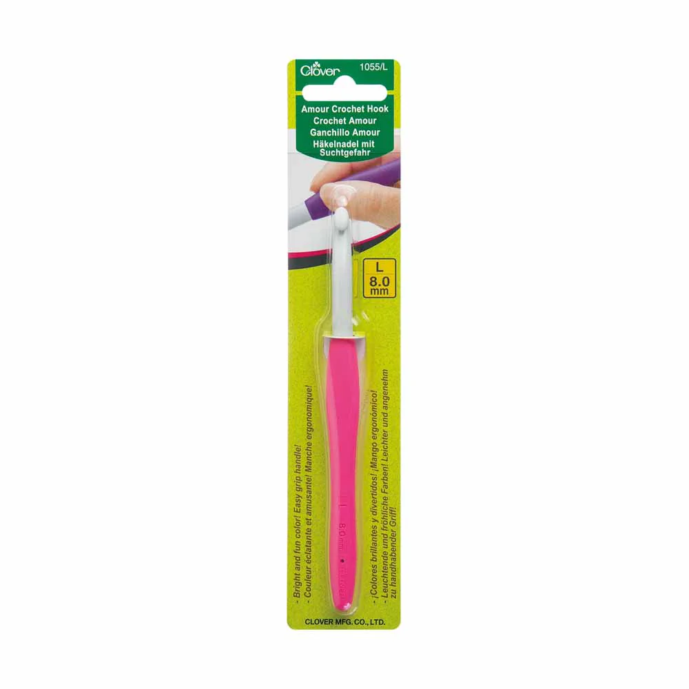 Amour Crochet Hooks - Soft grip - Clover - 2.25mm-15mm - Image 14