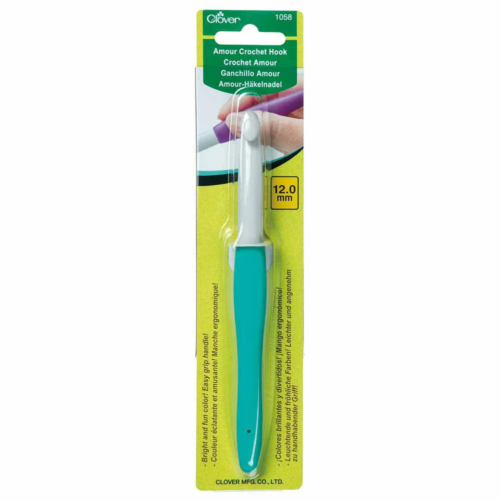 Amour Crochet Hooks - Soft grip - Clover - 2.25mm-15mm - Image 17