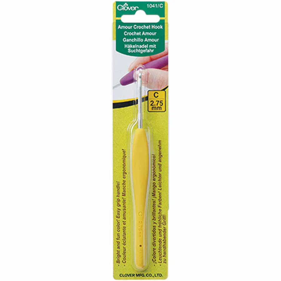 Amour Crochet Hooks - Soft grip - Clover - 2.25mm-15mm - Image 3