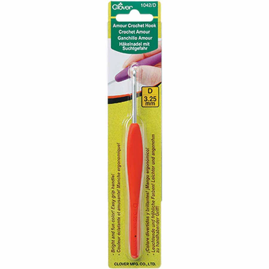 Amour Crochet Hooks - Soft grip - Clover - 2.25mm-15mm - Image 4