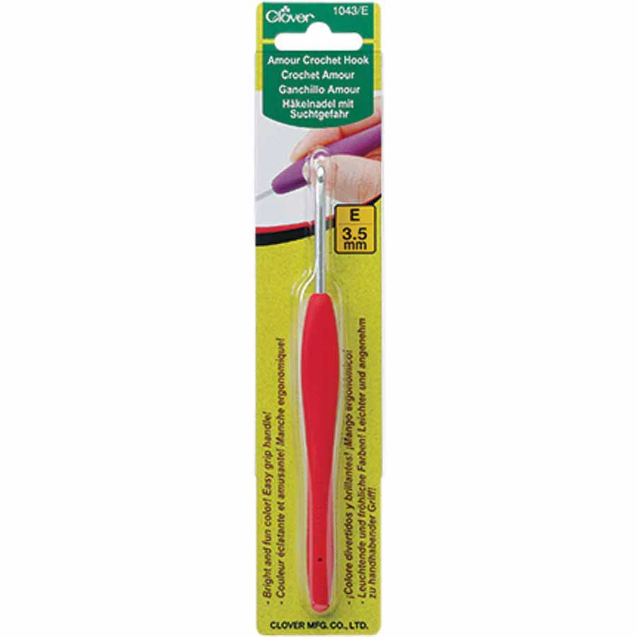 Amour Crochet Hooks - Soft grip - Clover - 2.25mm-15mm - Image 5