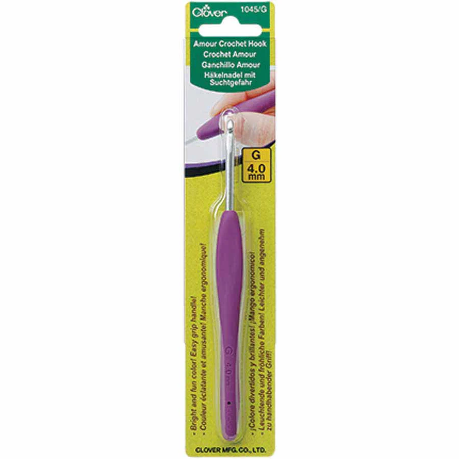 Amour Crochet Hooks - Soft grip - Clover - 2.25mm-15mm - Image 7
