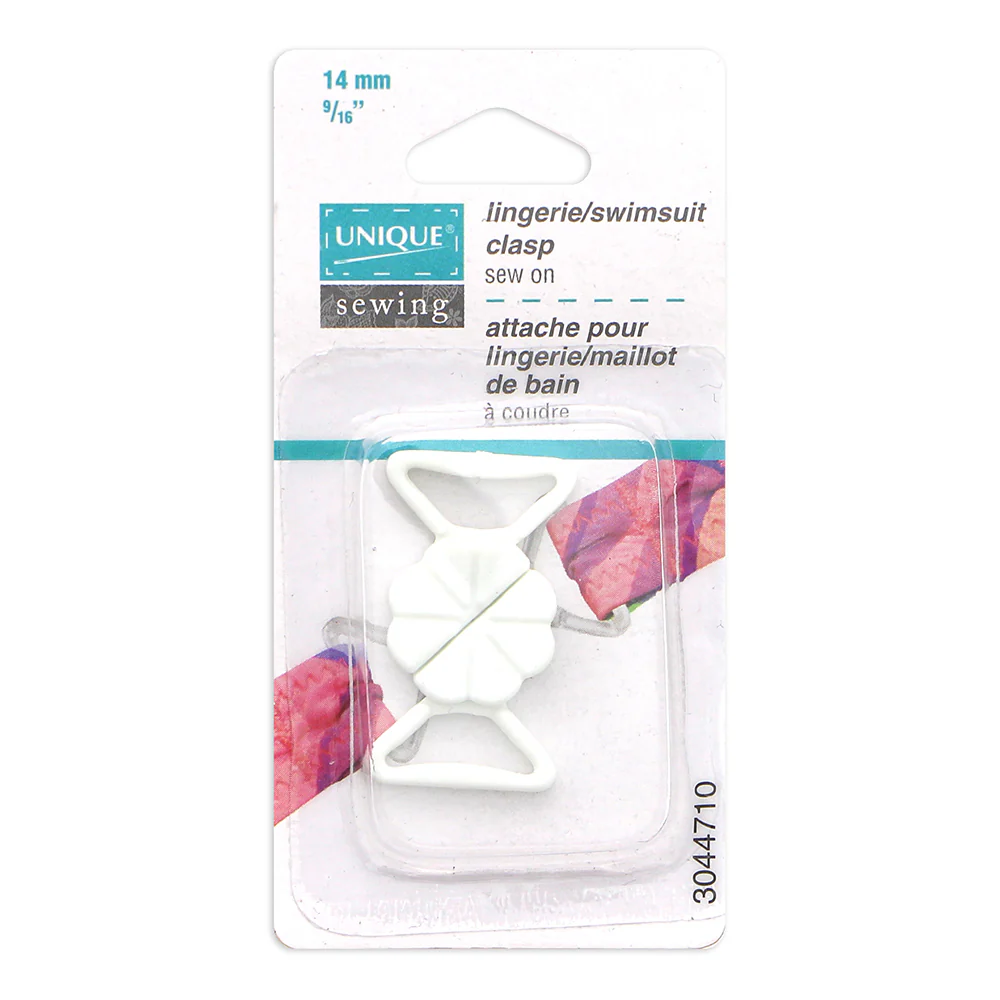Bra Clasp White ½" - Image 2