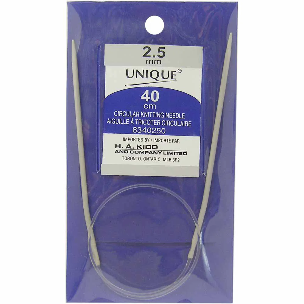 Circular Knitting Needles - 40cm (15.75") length - Unique Brand - Image 4