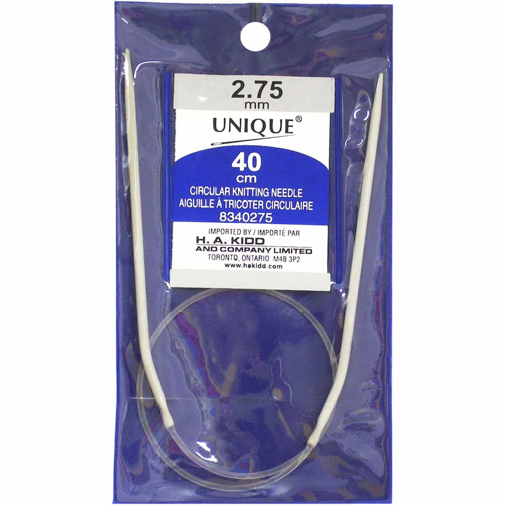 Circular Knitting Needles - 40cm (15.75") length - Unique Brand - Image 5