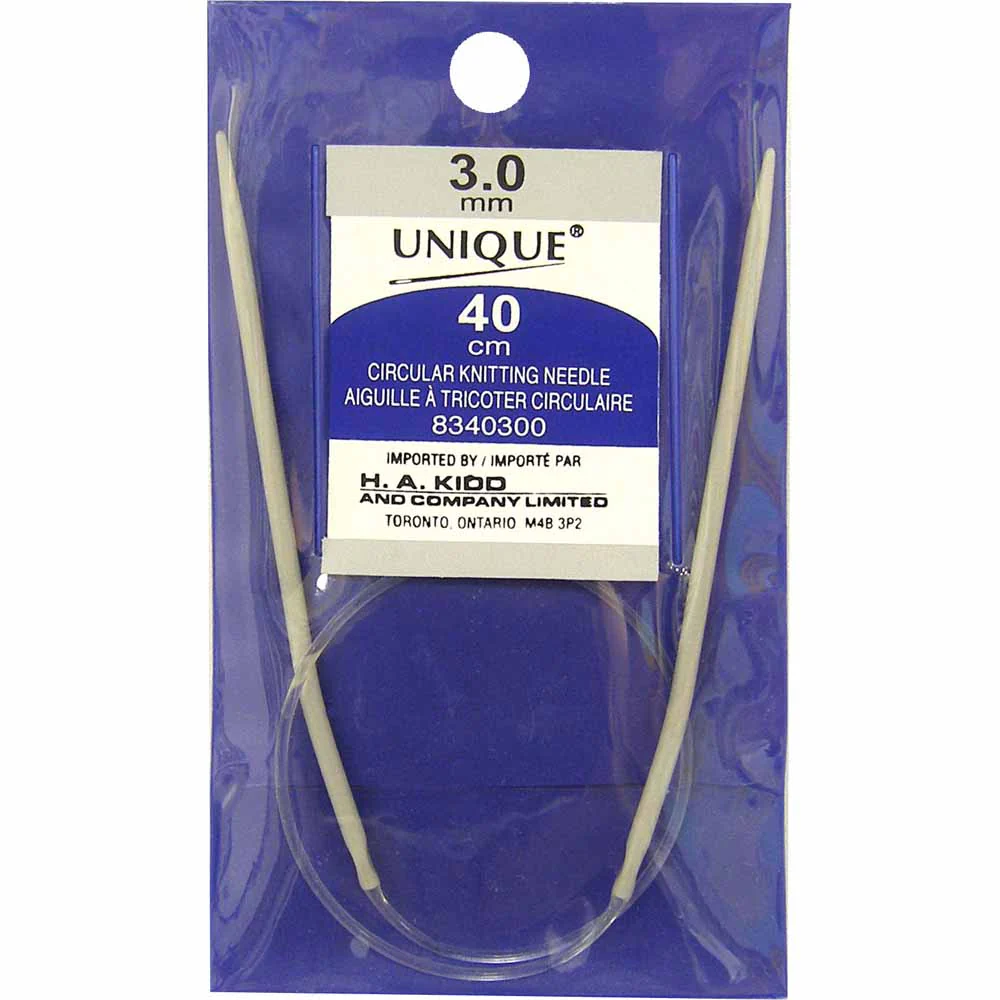 Circular Knitting Needles - 40cm (15.75") length - Unique Brand - Image 6