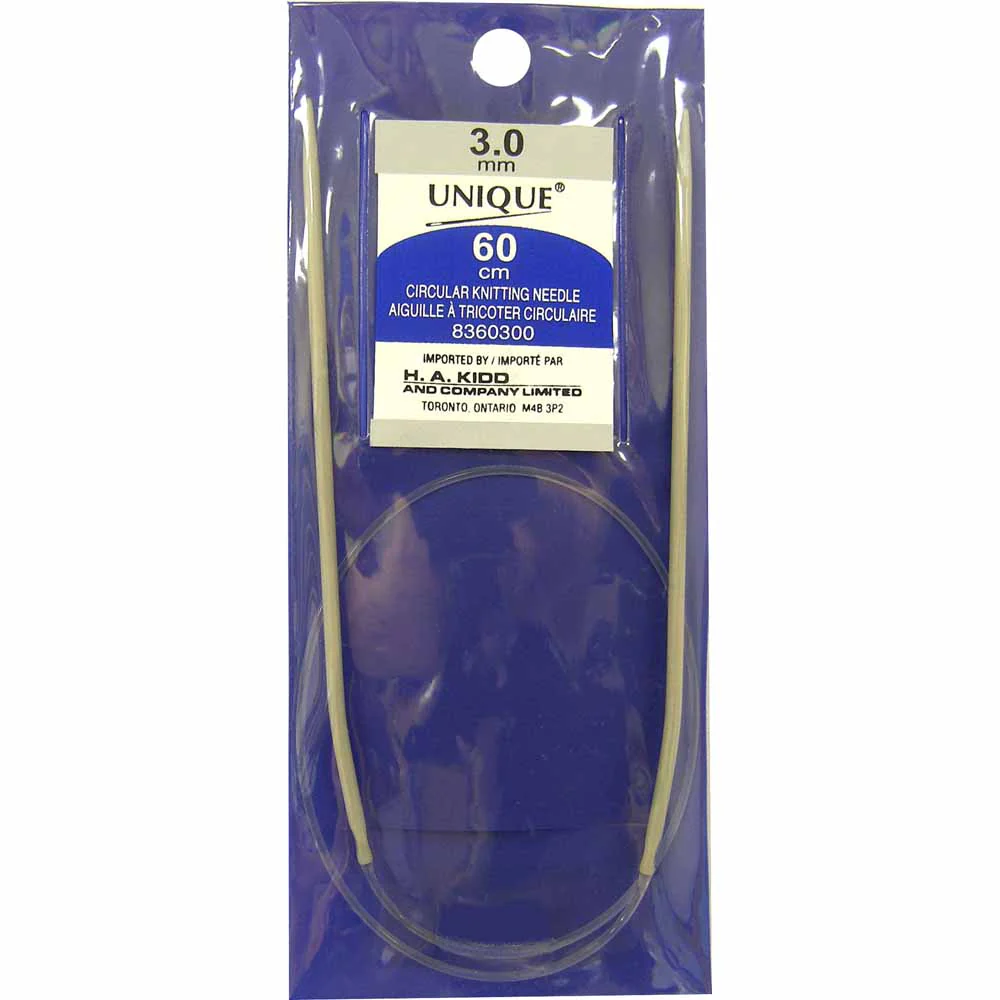 Circular Knitting Needles - 60cm (23.5") length - Unique Brand - Image 4