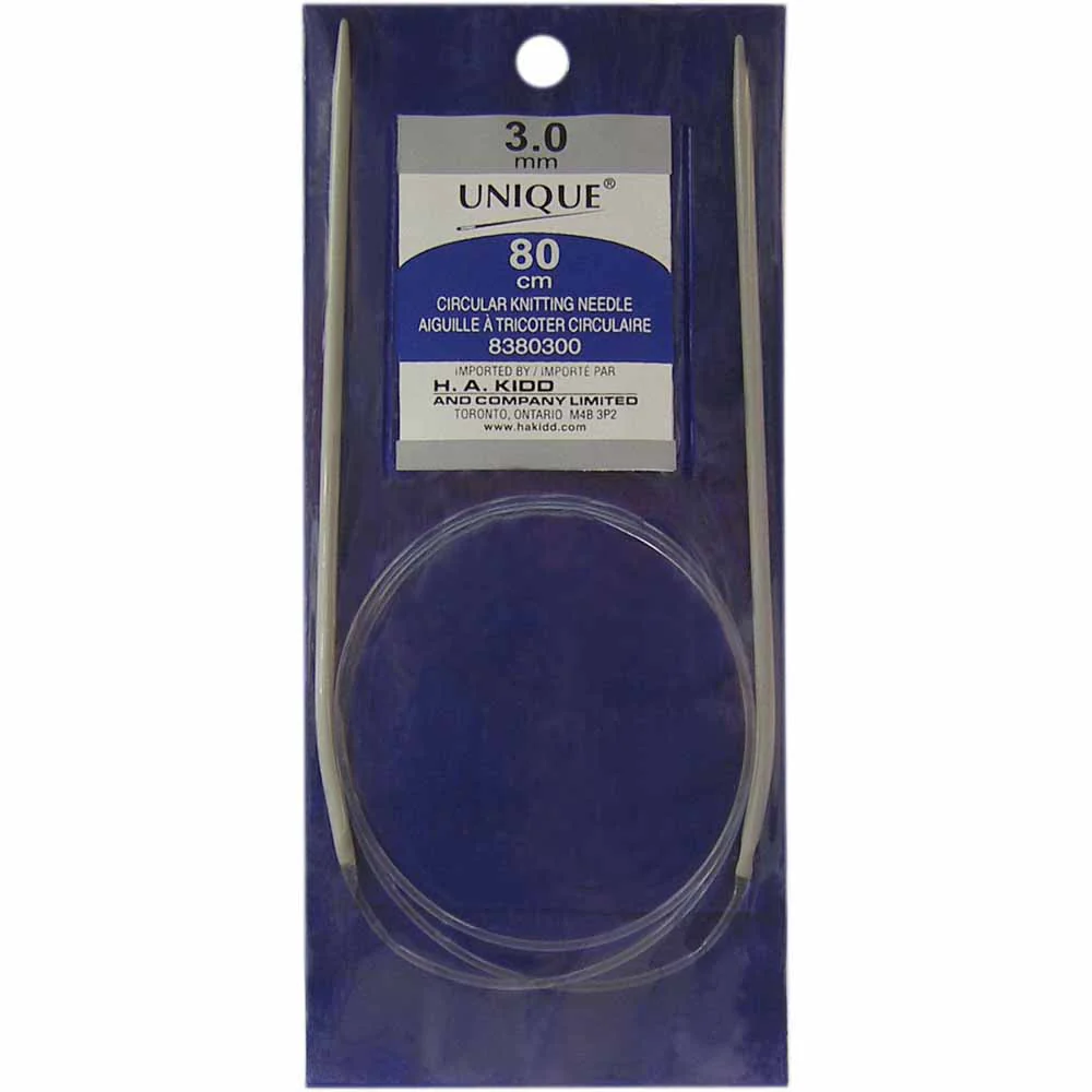 Circular Knitting Needles - 80cm/31.5" length - Unique Brand - Image 4