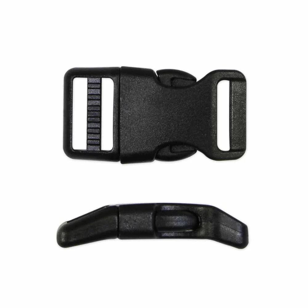 Contoured Parachute Buckles - 2ct Black - Unique Brand - Image 5