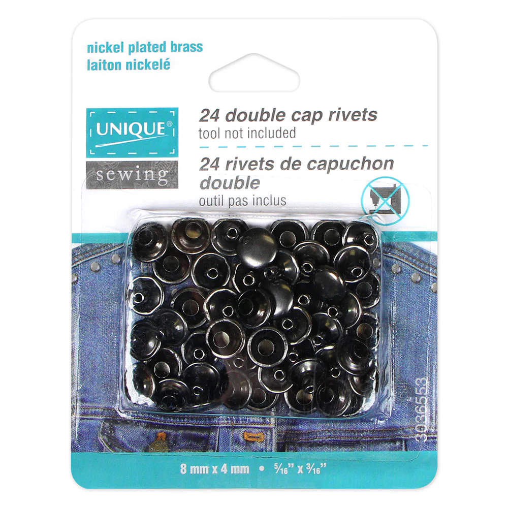 Double Cap Rivets - 24ct - Unique Brand - Image 11