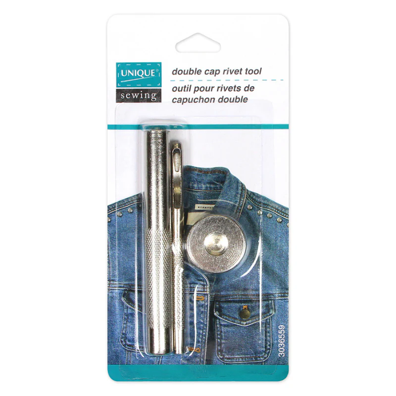Double Cap Rivet Tool - Unique Brand